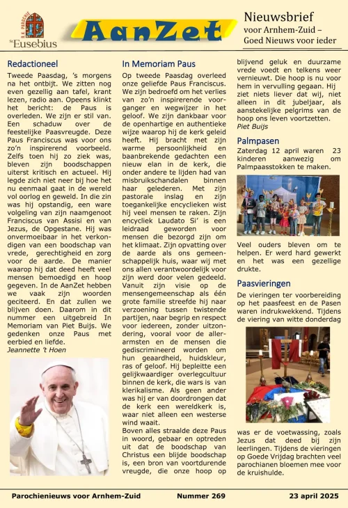 Pagina's van AanZet 269 v1.0