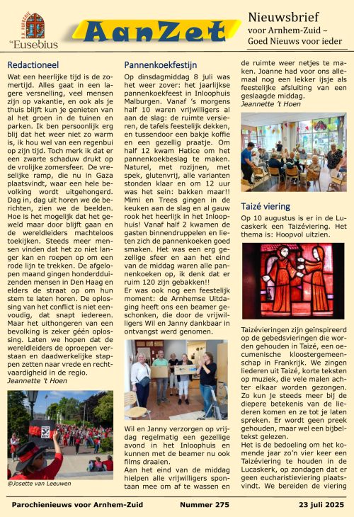 Pagina's van AanZet 275 v1.0