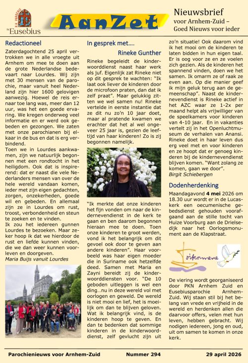 Pagina's van AanZet 294 v1.0