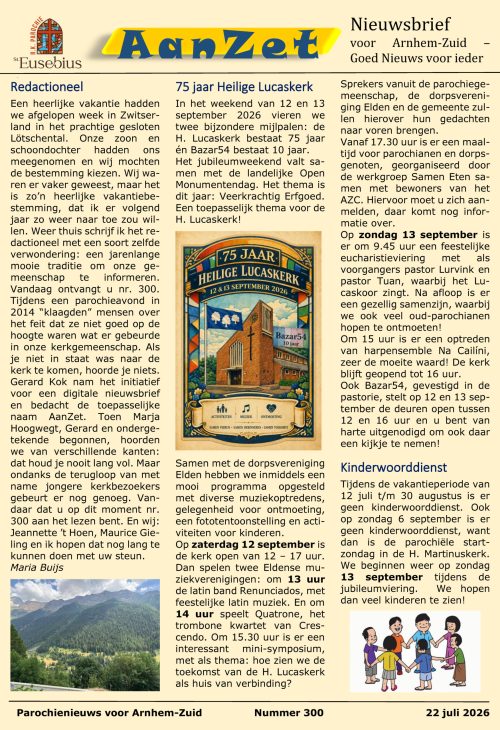Pagina's van AanZet 300 v1.0